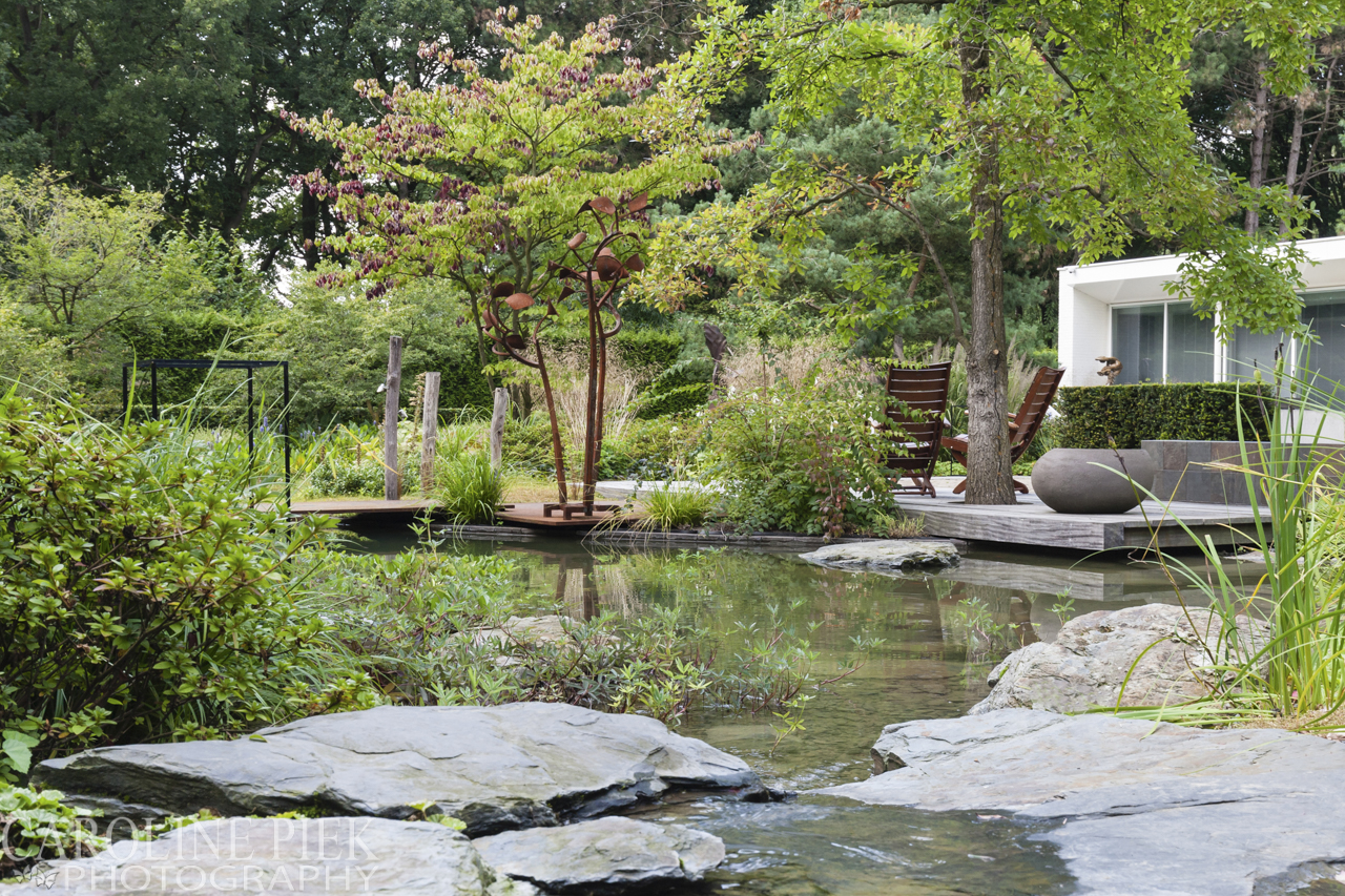 Japanse watertuin van Noël van Mierlo